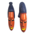 African wood masks, 'Efo Kple' (pair) - Hand Made Sese Wood Couple Masks (Pair) thumbail