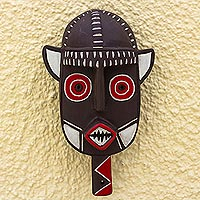 African wood mask, Bwa Nunuma