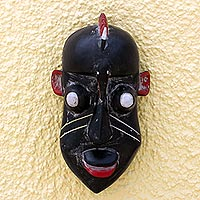 African wood mask, Cross River