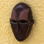 Afrikanische Holzmaske, „Lega“ – handwerklich gefertigte afrikanische Sese-Holzmaske