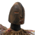 Afrikanische Holzmaske, 'Mossi' - handgemachte afrikanische Sese-Holzmaske