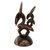 Escultura de madera, 'Bambara' - Escultura de madera de Sese tallada a mano