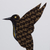 „Ich glaube, ich kann fliegen II“ – mattiertes Acryl-Kolibri-Gemälde