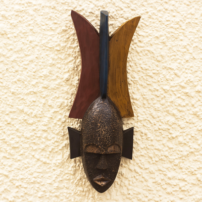 African wood mask, Eyiram