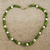Achat-Perlenkette, 'Queen Green' - Handgemachte Achat und recyceltem Glasperlen Halskette