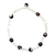 Agate and cat's eye beaded necklace, 'Edufwa' - Agate and Cat's Eye Beaded Necklace