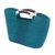 Natural fiber handle handbag, 'Saturday Market in Green' - Natural Fiber and Leather Handle Handbag