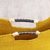 Handtasche mit Bastgriff - Gewebte Handtasche mit Raffiabast-Griff in Gelb