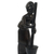 Ebony wood sculpture, 'Hardworking Mother I' - Artisan Crafted Ebony Wood Sculpture