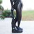 Ebony wood sculpture, 'Motherhood Hustle I' - Mother and Child Ebony Wood Sculpture (image 2d) thumbail