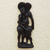 Ebony wood sculpture, 'Midnight Love' - Romantic Ebony Wood Sculpture (image 2) thumbail