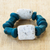 Recycled glass beaded bracelet, 'Greatest Love' - Chunky Recycled Glass Beaded Bracelet