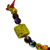 Recycled glass beaded necklace, 'Joy Riding' - Colorful Recycled Glass Beaded Necklace