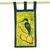 Wandbehang aus Batik-Baumwolle, „Königsfischer“ - Batik-Baumwoll-King-Fisher-Wandbehang