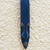 African wood mask, 'Blue King' - Hand Carved African Ofram Wood Mask (image 2c) thumbail