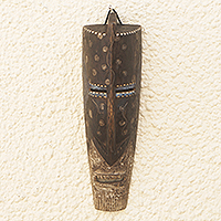 African wood mask, Bwa