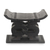 Ashanti throne stool, 'Songhorn Lagoon' - Wood Throne Stool