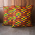 Cotton cushion covers, 'Kente Rainbow' (pair) - Cotton Kente Cloth Cushion Covers from Ghana (Pair)