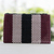 Eco-friendly beaded clutch, 'Striped Essentials' - Artisan Crafted Beaded Clutch from West Africa thumbail