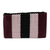 Eco-friendly beaded clutch, 'Striped Essentials' - Artisan Crafted Beaded Clutch from West Africa (image 2a) thumbail