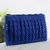 Eco-friendly beaded clutch, 'Blue Essentials' - Eco-Friendly Blue Beaded Clutch