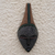 African mahogany wood mask, 'Elinam' - Handmade African Mahogany Wood Mask (image 2) thumbail