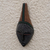 African mahogany wood mask, 'Elinam' - Handmade African Mahogany Wood Mask (image 2b) thumbail