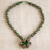 Eco-friendly beaded pendant necklace, 'Peace of Mind' - Eco-Friendly Beaded Pendant Necklace from Ghana (image 2) thumbail