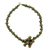 Eco-friendly beaded pendant necklace, 'Peace of Mind' - Eco-Friendly Beaded Pendant Necklace from Ghana thumbail