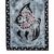 Wandbehang aus Baumwollbatik - Wandbehang mit Batik-Fischmotiv