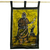 Cotton batik wall hanging, 'Gentle Melody' - Music-Themed Wall Hanging from Ghana thumbail