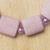 Eco-friendly beaded necklace, 'Purple Aseda' - Eco-Friendly Beaded Purple Necklace