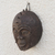 Máscara de madera africana - Máscara de pared de madera de sésé hecha a mano.