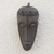 Máscara de madera africana - Máscara tribal hecha a mano de madera de Sese de Ghana