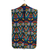 Cotton garment bag, 'Suit Up' - Patterned Cotton Garment Bag from Ghana