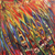'Coastal Parade' - Pintura acrílica abstracta sobre lienzo de algodón