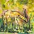 'Save the Wild Deer' - Signed Acrylic Deer Painting