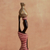 Ebony wood sculpture, 'Obaapa II' - Hand-Carved Ebony Wood Statuette (image 2b) thumbail