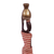 Ebony wood sculpture, 'Obaapa II' - Hand-Carved Ebony Wood Statuette (image 2c) thumbail