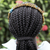 Baumwoll-Haarbänder, „Vision“ (Paar) – Paar mehrfarbige Haarbänder, handgefertigt aus Baumwolle in Ghana