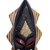 African wood and aluminum mask, 'Star of Beauty' - African Wood and Aluminum Mask Hand-Painted in Ghana (image 2c) thumbail