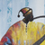 Afrikanische Hornbläser‘. - Acryl auf Leinwand Musik-Thema Gemälde