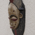 African wood mask, 'Flamingo Culture' - African Sese Wood Flamingo Mask Crafted in Ghana (image 2c) thumbail