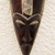 Ghanaian wood mask, 'Odo Bird' - African wood mask (image 2c) thumbail