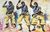 'Kpanlogo Dance' - Unstretched Impressionist Painting of Kpanlogo Dance