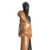 Wood sculpture, 'Ghanaian Lovers' - Hand-Painted Romantic Sese Wood Sculpture of Couple (image 2g) thumbail