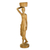 Ebony sculpture, 'Carrier Woman' - Handcrafted Cultural Wood Sculpture (image 2c) thumbail