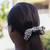 Cotton scrunchie, 'Graceful Olive' - Handcrafted Olive Batik Cotton Scrunchie from Ghana