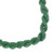 Recycled glass and agate beaded torsade necklace, 'Queen in Green' - Green and Red Recycled Glass and Agate Beaded Necklace