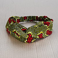 Cotton headband, Spring Obaapa